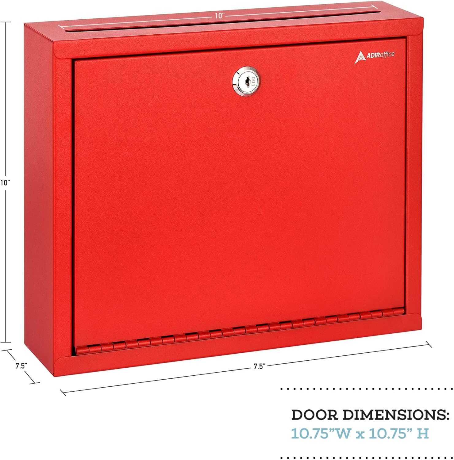 Wall Mountable Large Steel  Drop Box