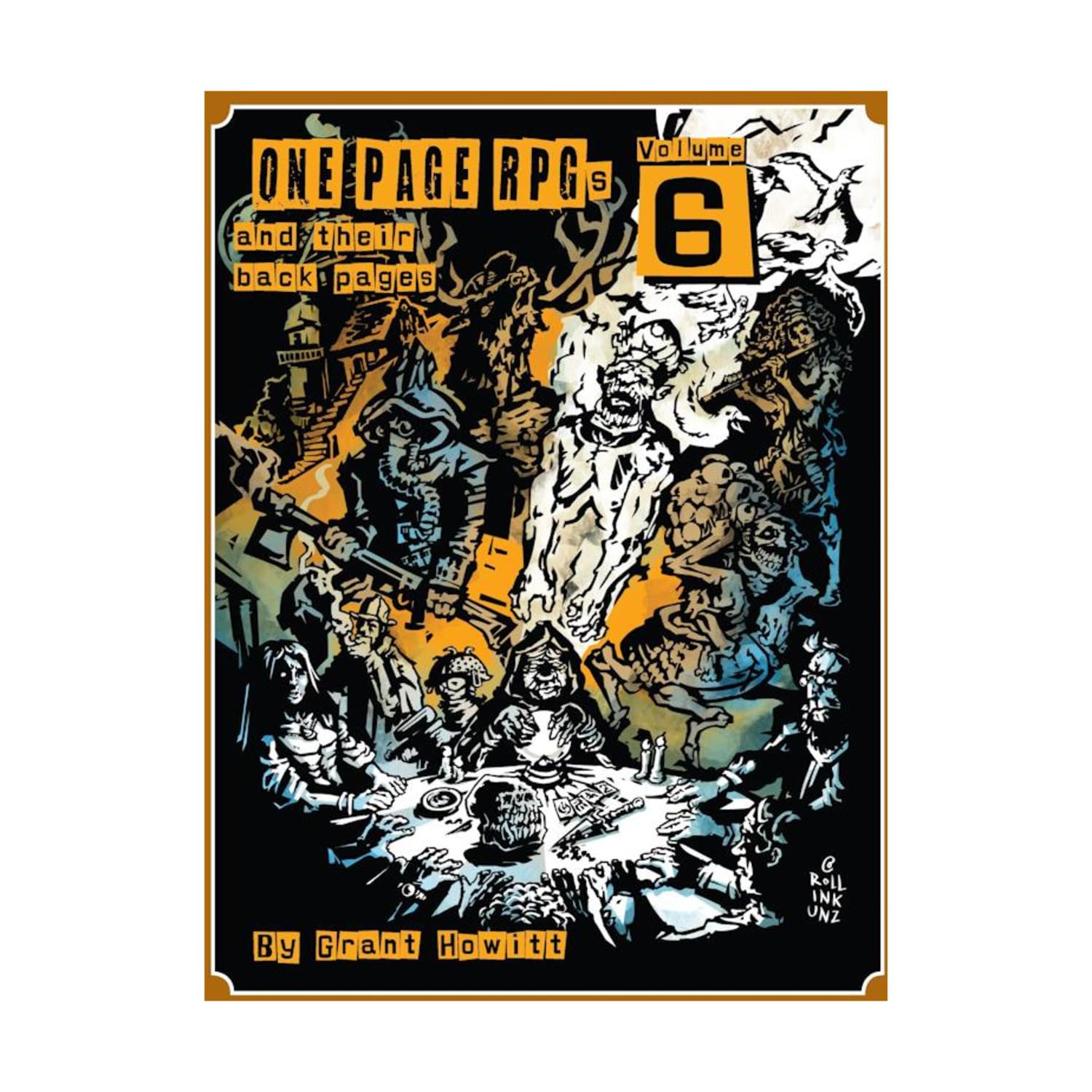 One Year of One-Page RPGs Bundle: Volume 6