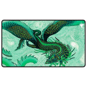 Ultra PRO - Tarkir Dragonstorm Teval, Arbiter of Virtue Black Stitched Playmat for Magic: The Gathering | Gaming Table Mat, Card Game Accessory, TCG Playmat, Tabletop Gaming Mat, TCG Game Mat