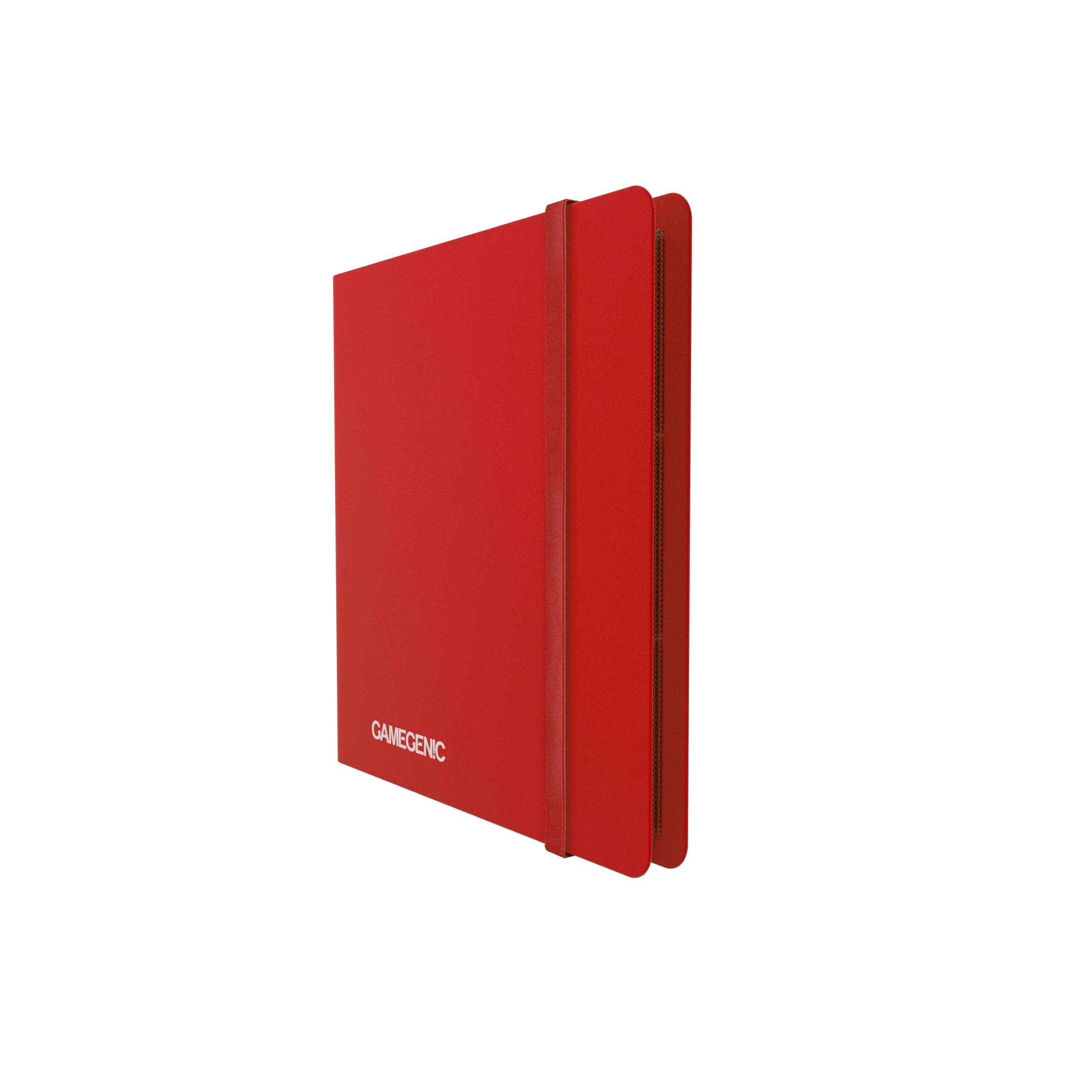 Casual Album 24-Pocket | Organize Standard and Japanese Size Collectible Cards | Premium Card Game Protector | Holds up to 480 Cards |Ideal for Playset Collections | Red Color | Made by Gamegenic