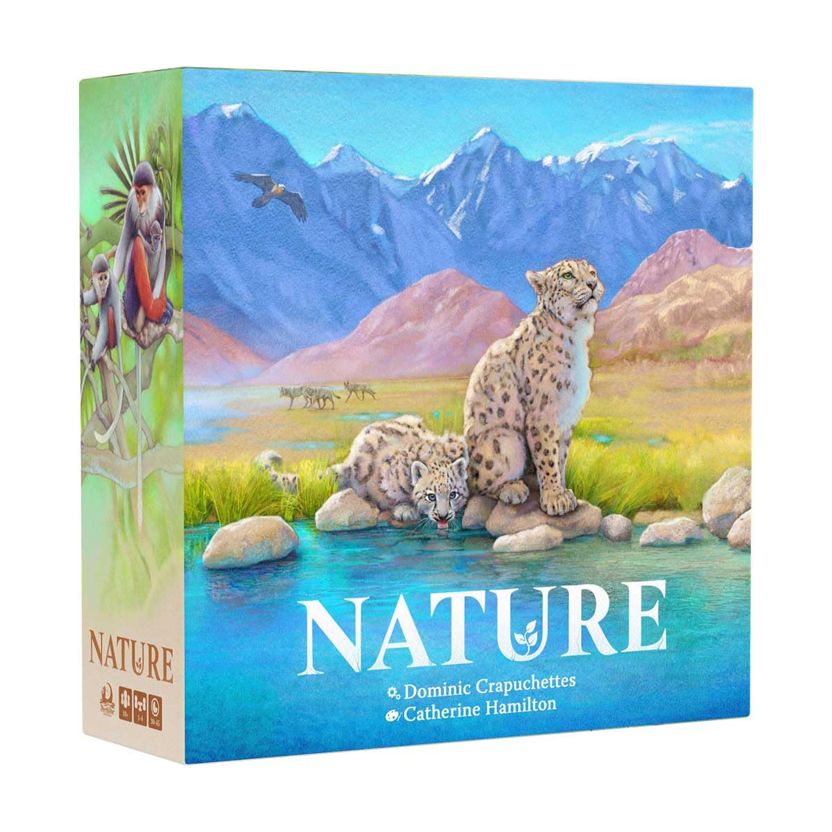 Northstar Game Studio Nature Board Game | Adapt in a Changing Environment in This Strategy Game for Adults, Teens. Families and Solo | 1-4 Players, Age 10+