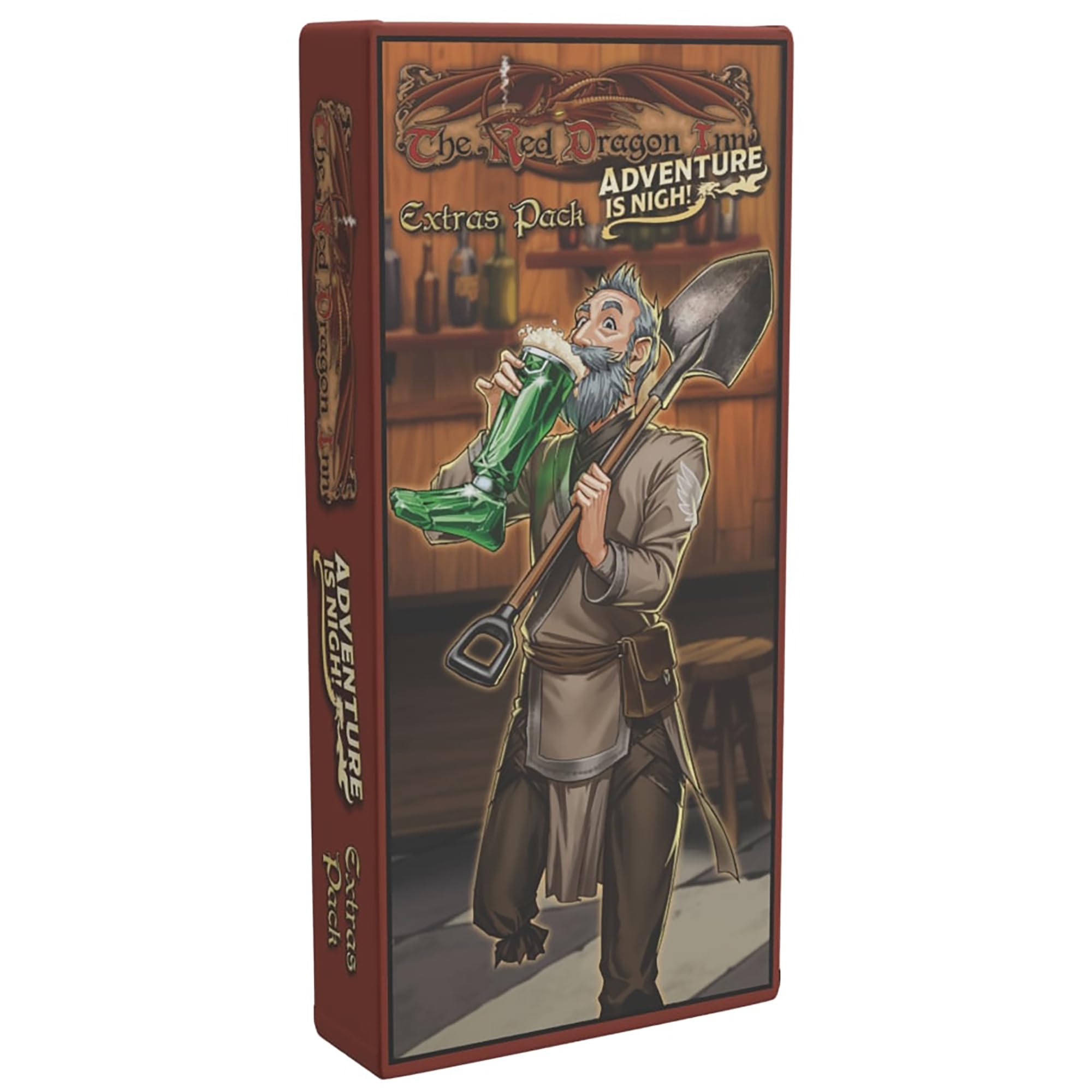 SlugFest Games: The Red Dragon Inn: Adventure is Nigh Extras Pack - Expansion Fantasy Board Game, New Character, Tavern & More, Ages 14+, 2-4 Players