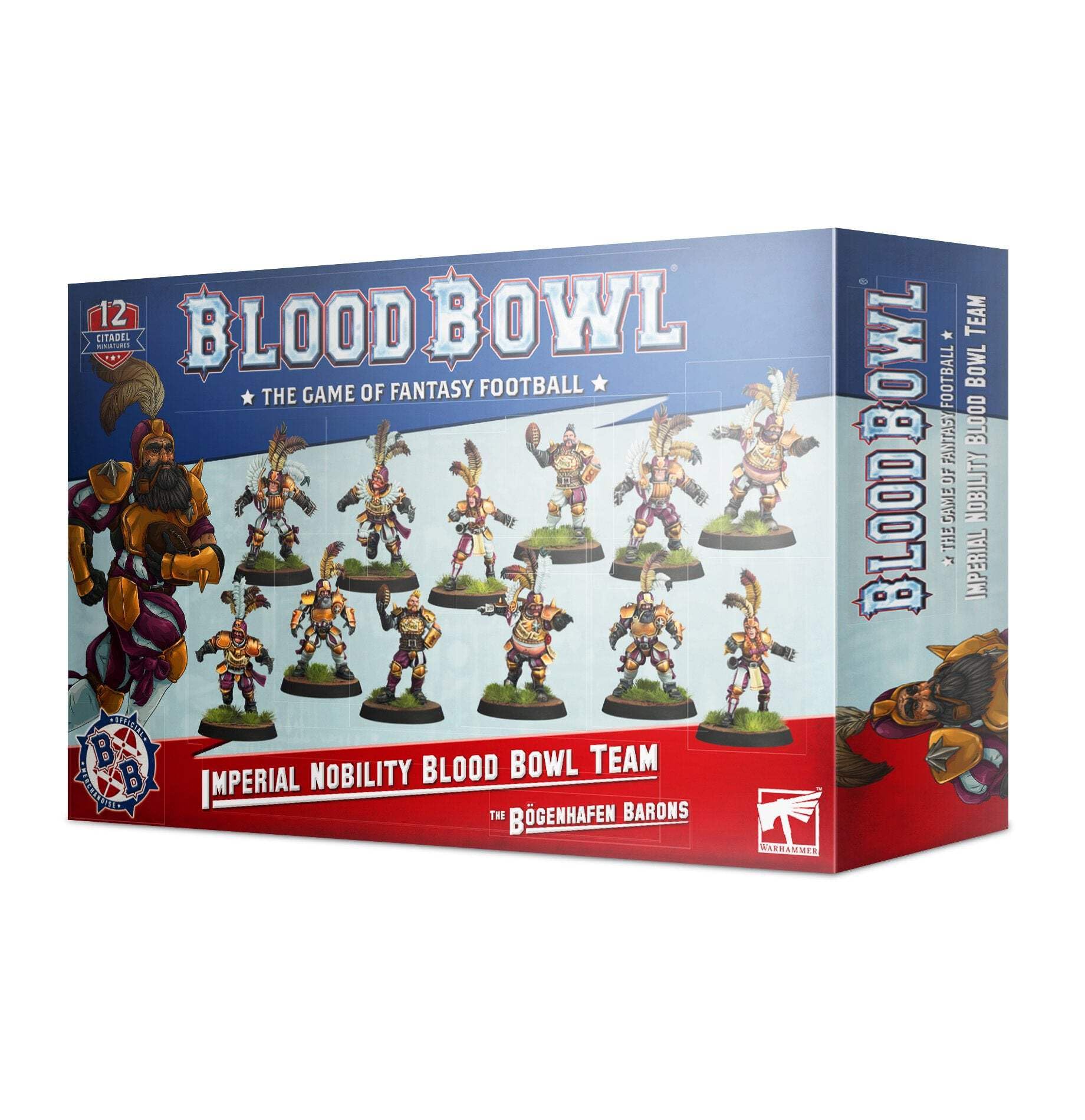 Games Workshop Blood Bowl: Imperial Nobility The Bogenhafen Barons Team