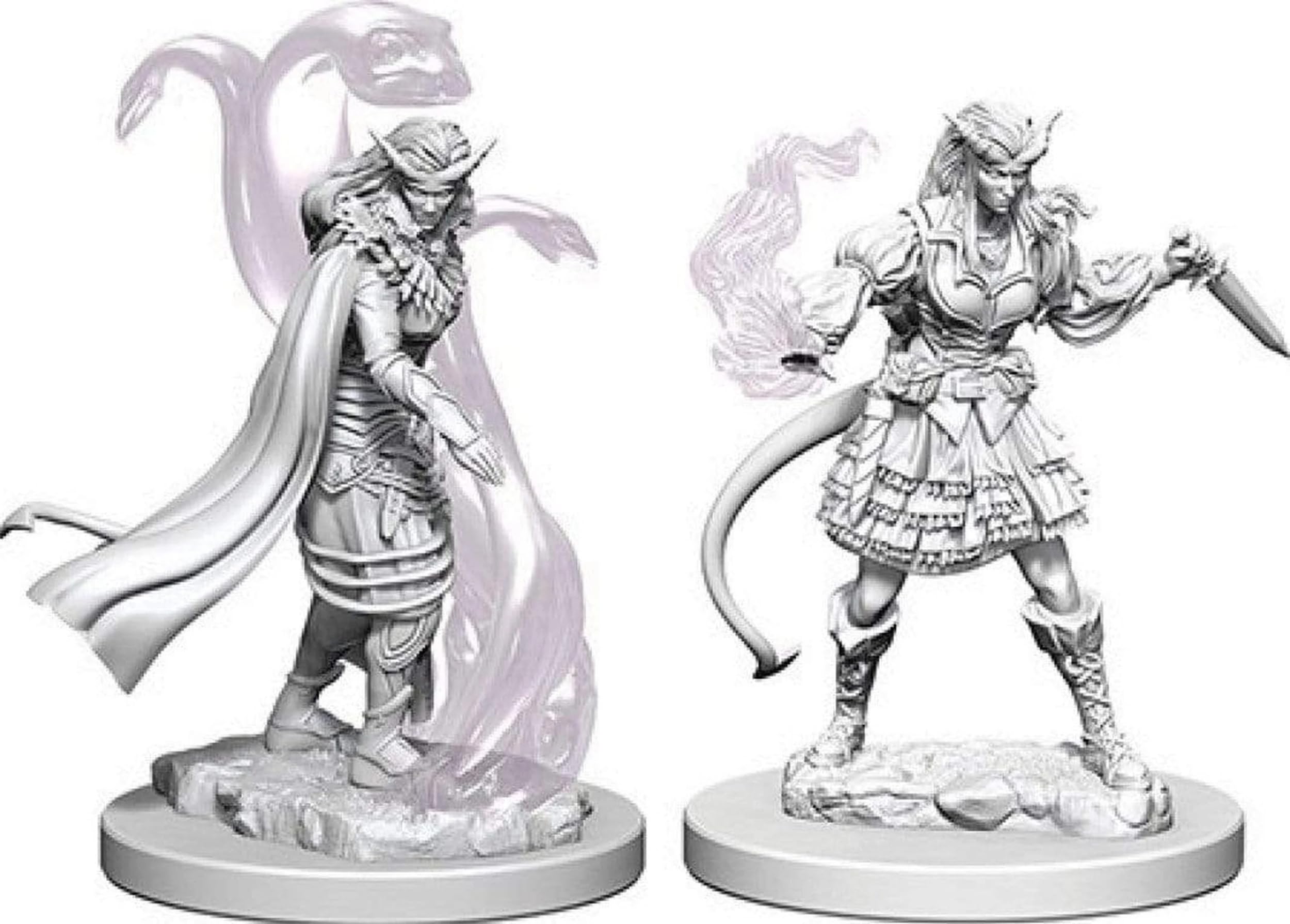 D&D Nolzur's Marvelous Miniatures: Female Tiefling Warlock