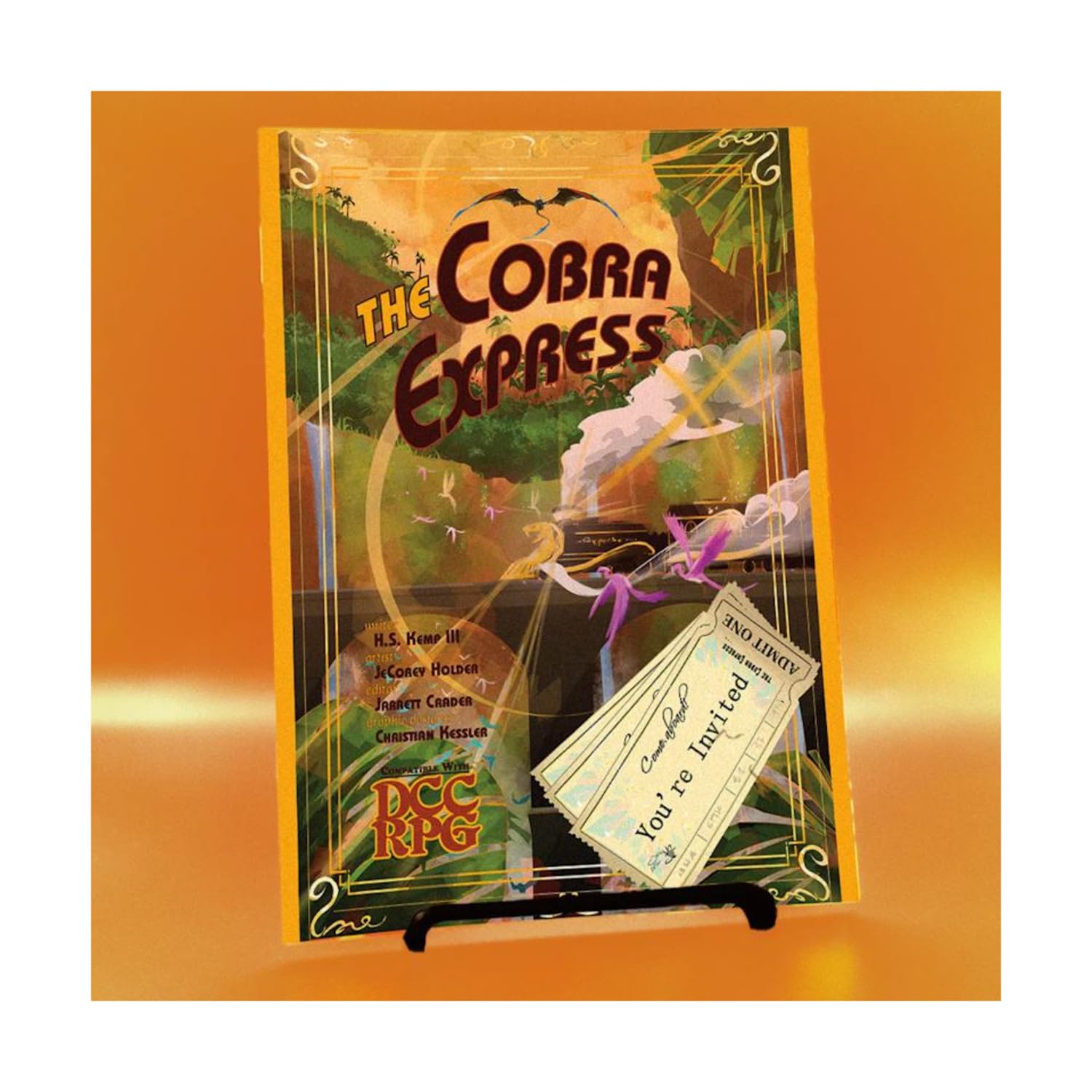Cobra Express (for DCC RPG and 5e D&D)