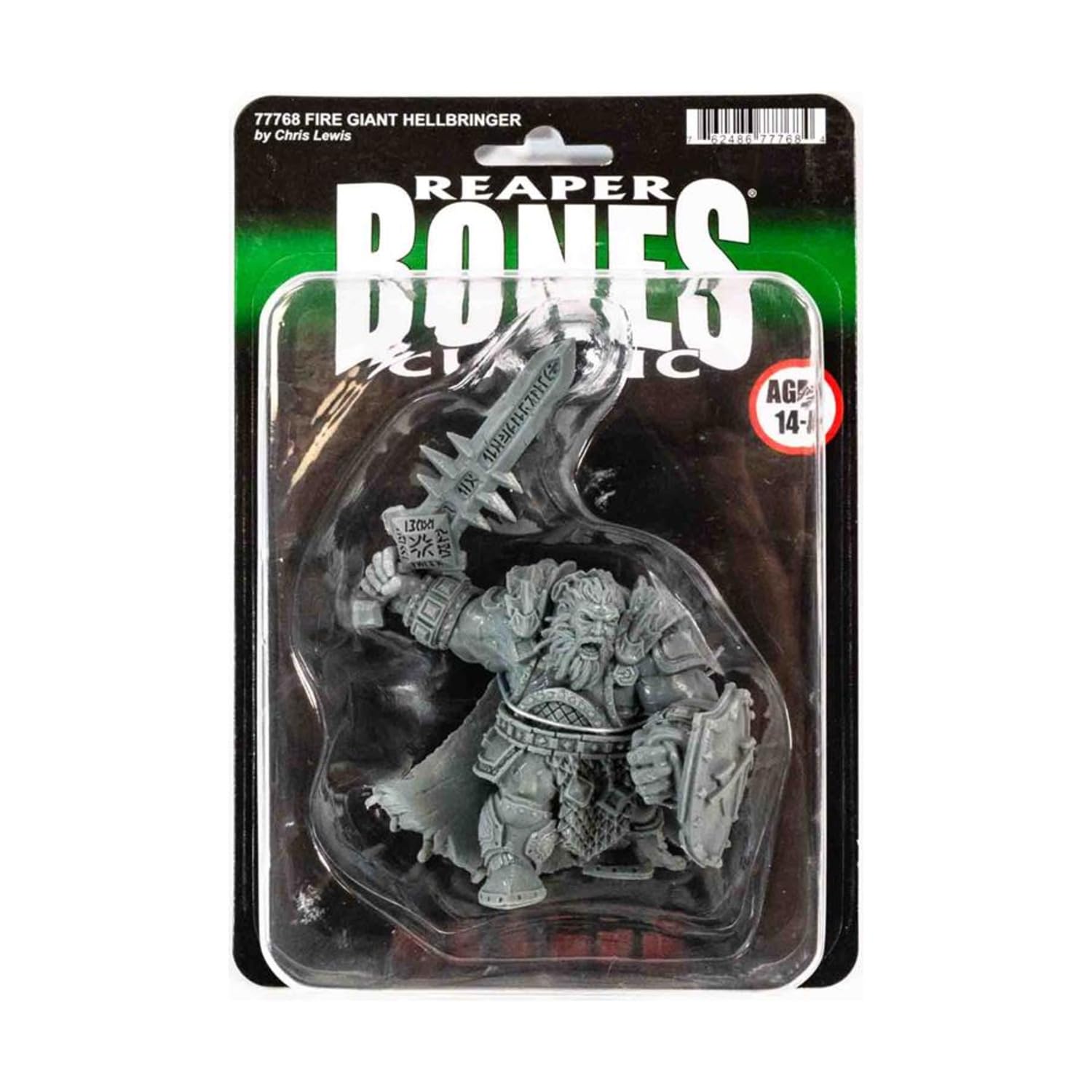 Reaper Fire Giant Hellbringer Miniature 25mm Heroic Scale Figure Dark Heaven Bones Miniatures