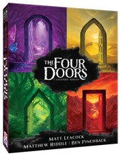 Happy Camper - The Four Doors | Cooperative Game by Pandemic and Forbidden Island Creator | Perfect for Solo Play, Two Players, and Small Groups | Portable Adventure Game
