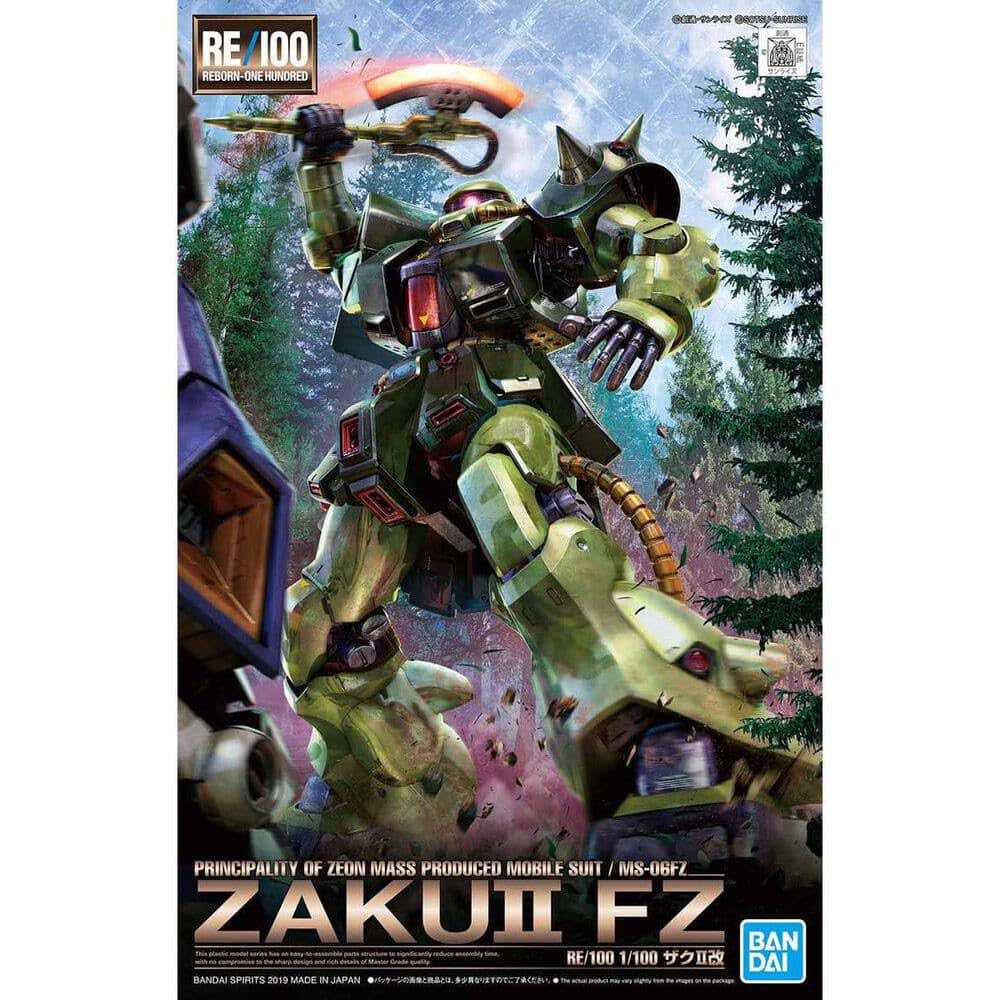 Bandai Hobby RE/100#13 Zaku II FZ Gundam 0080"
