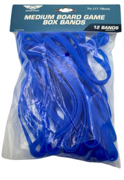 12 Pack of Medium Board Game Box Silica Bands (7 inches)