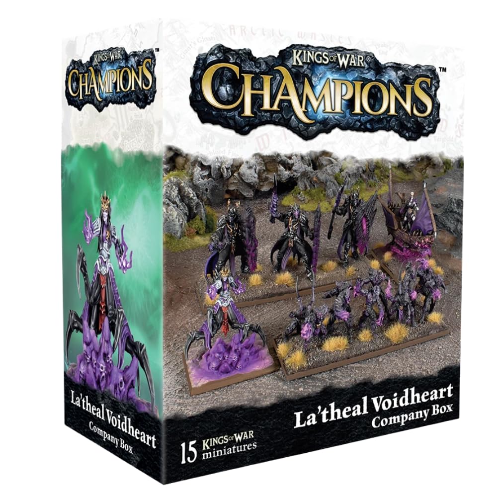Mantic Games, Kings of War Champions: La'theal Voidheart Company Box