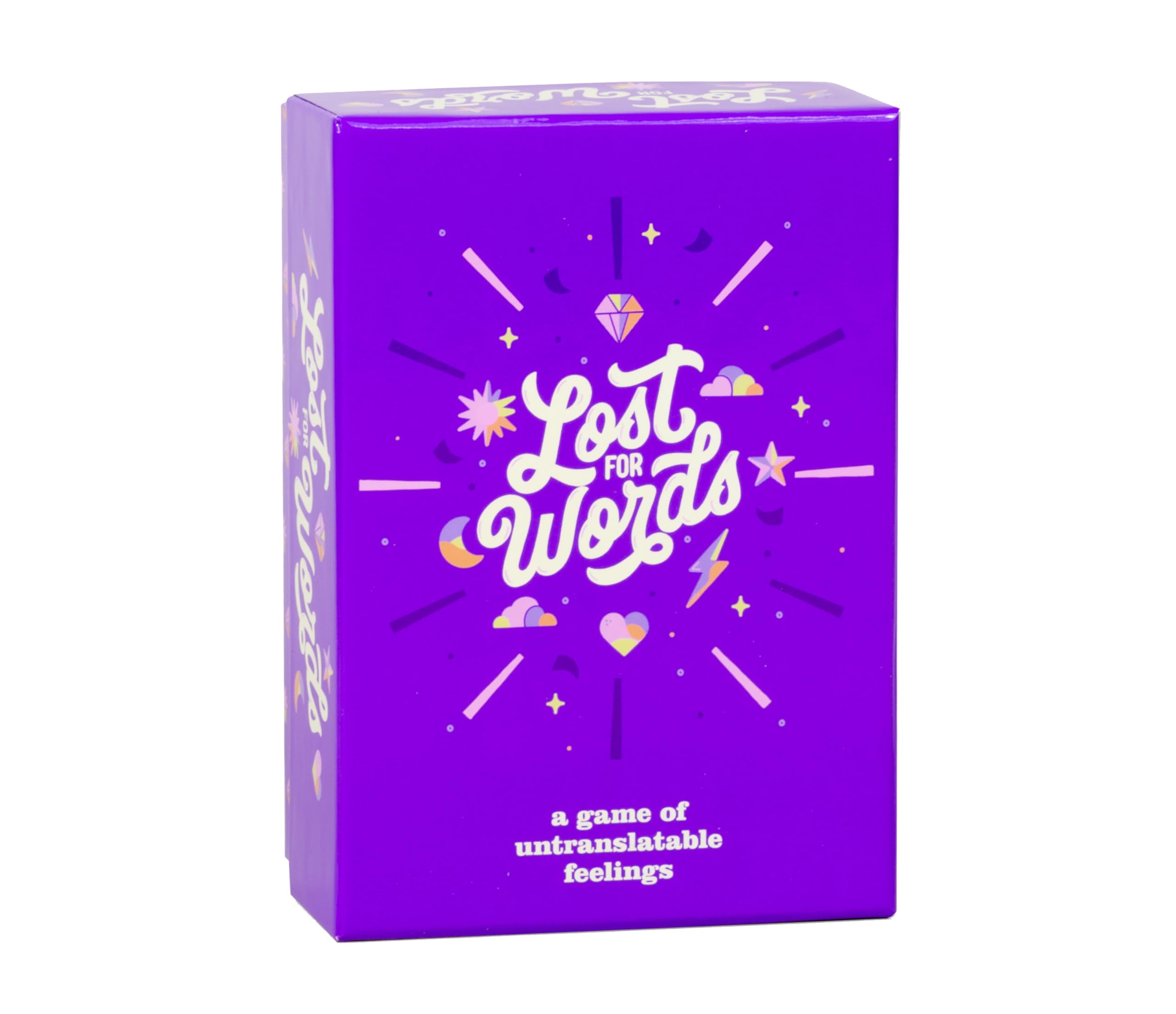 Lost for Words Party Card Game – Valentine’s Day Word Game of Untranslatable Feelings – Meaningful Conversation Game for Couples Friends and Adults – 2 to 7 Players