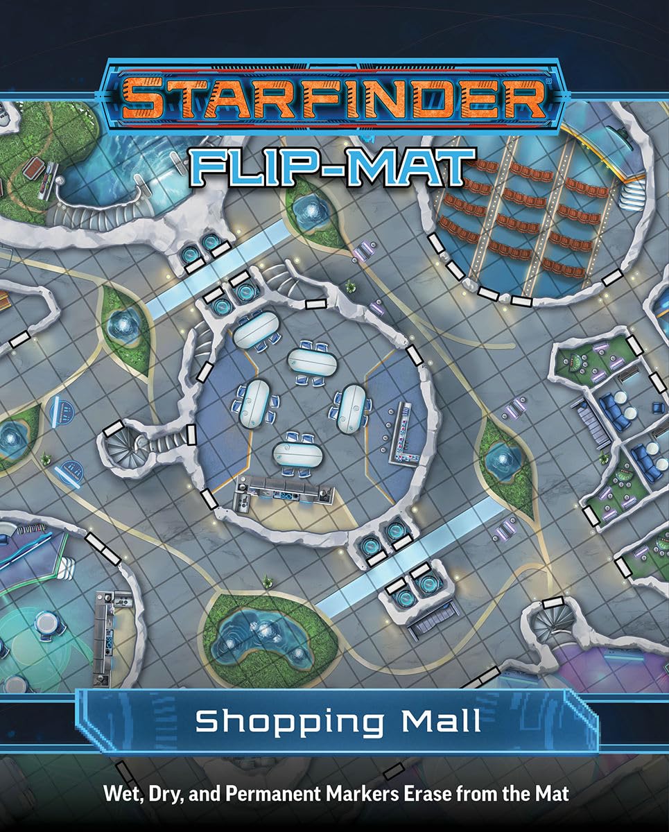 Starfinder: Flip-Mat: Shopping Mall