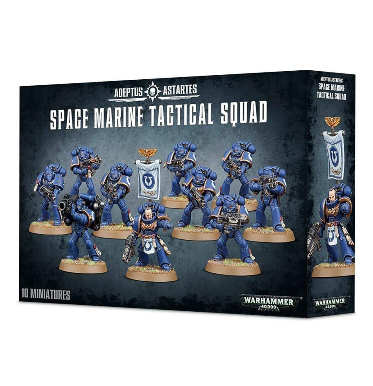 Games Workshop 99120101216" Warhammer 40K Space Marine Tactical Squad Game,5 years to 99 years