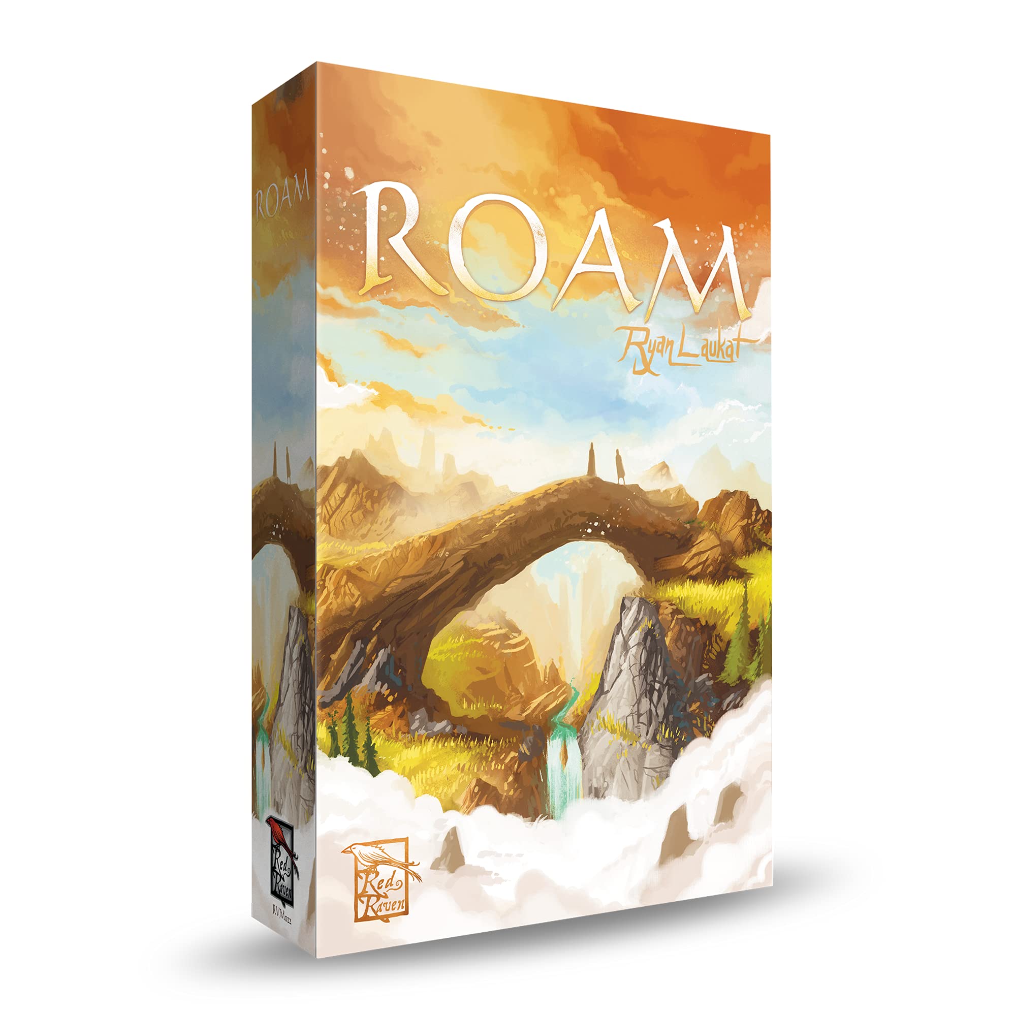 Red Raven Games, Roam - Strategy Roleplaying Game - for 2 to 4 Players, Ages 14+