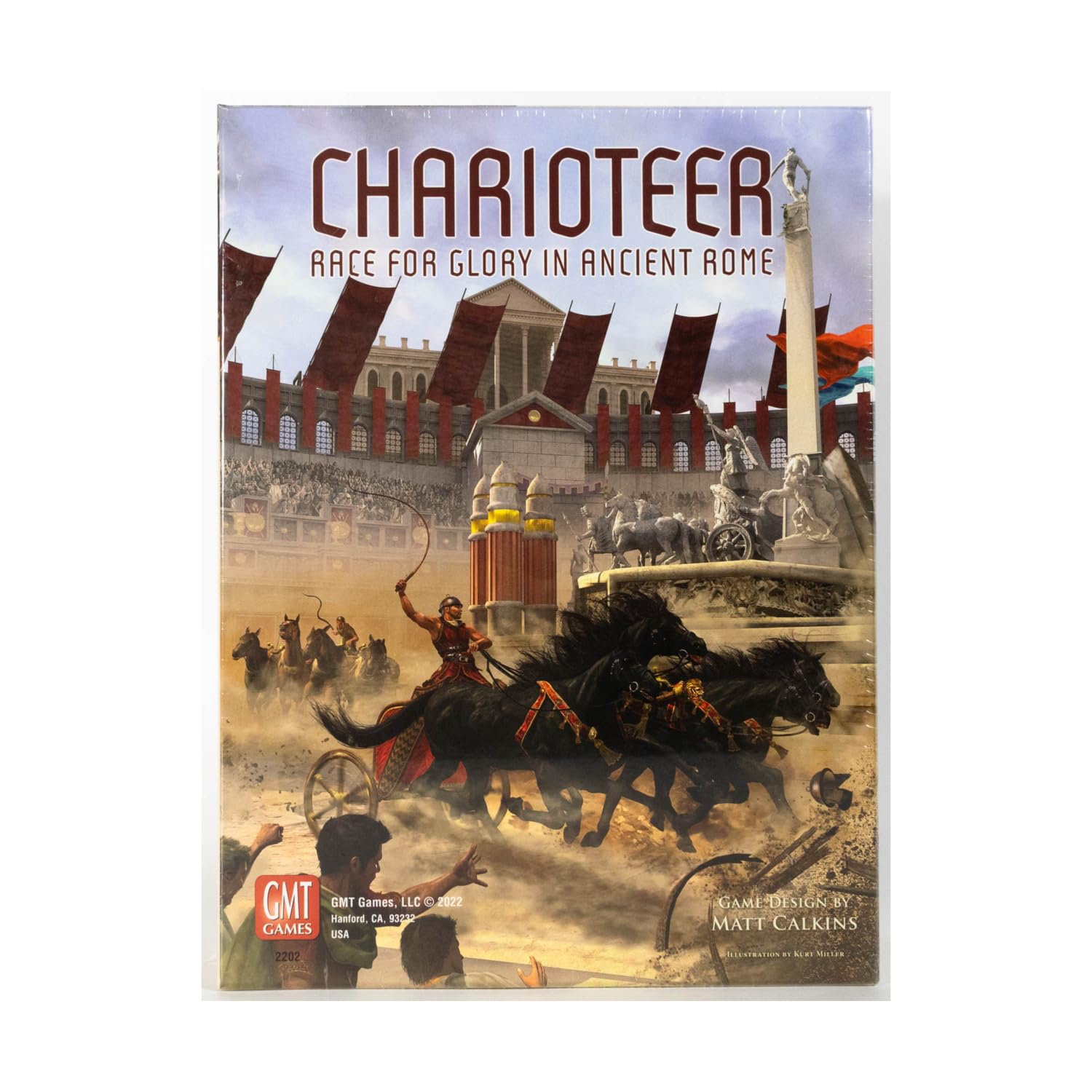 GMT Games Charioteer: Race for Glory in Ancient Rome GMT 2202