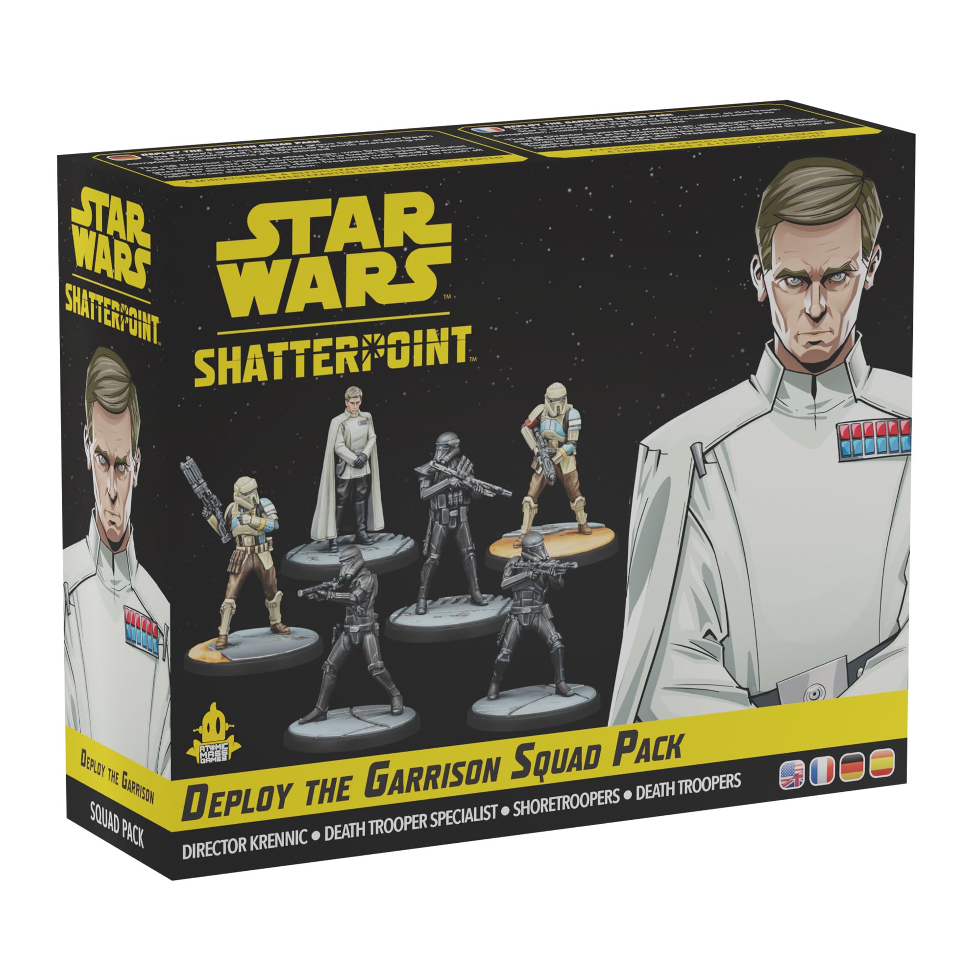 Star Wars Shatterpoint Deploy The Garrison Squad Pack - Tabletop Miniatures Game, Strategy Game for Kids and Adults, Ages 14+, 2 Players, 90 Min Playtime, Made by Atomic Mass Games