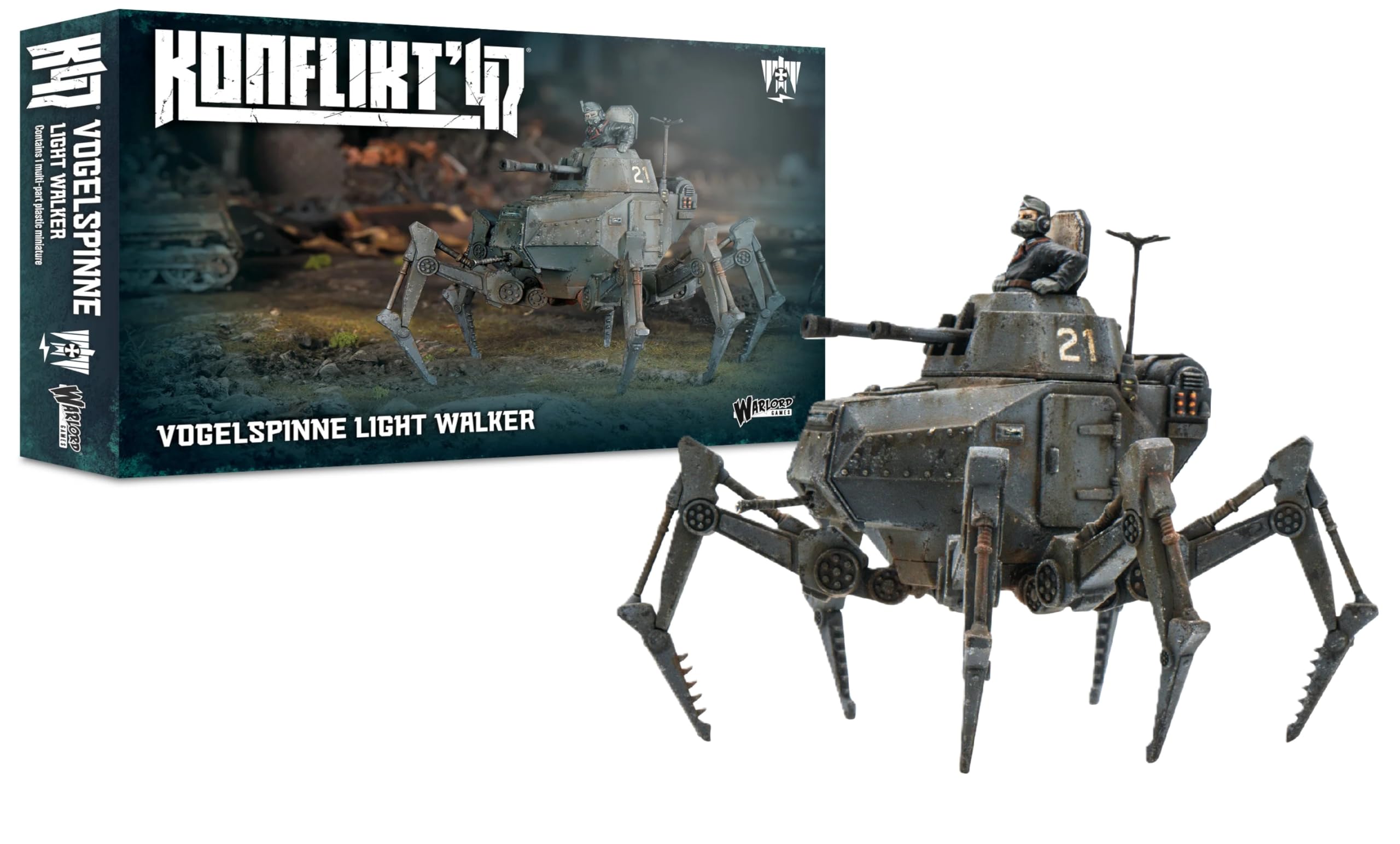 Warlord Games Vogelspinne Light Walker - Axis Miniatures for Konflikt 47 Highly Detailed 28mm Scale Miniatures