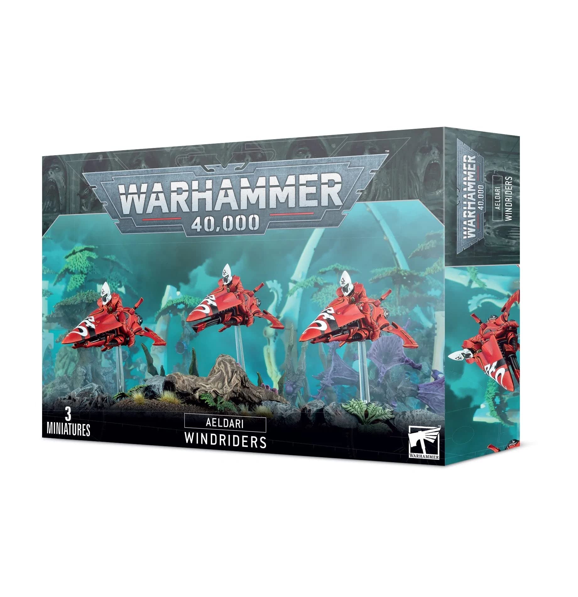 Games Workshop Aeldari Windriders Warhammer 40,000 Wargame Action Plastic Miniature 14+