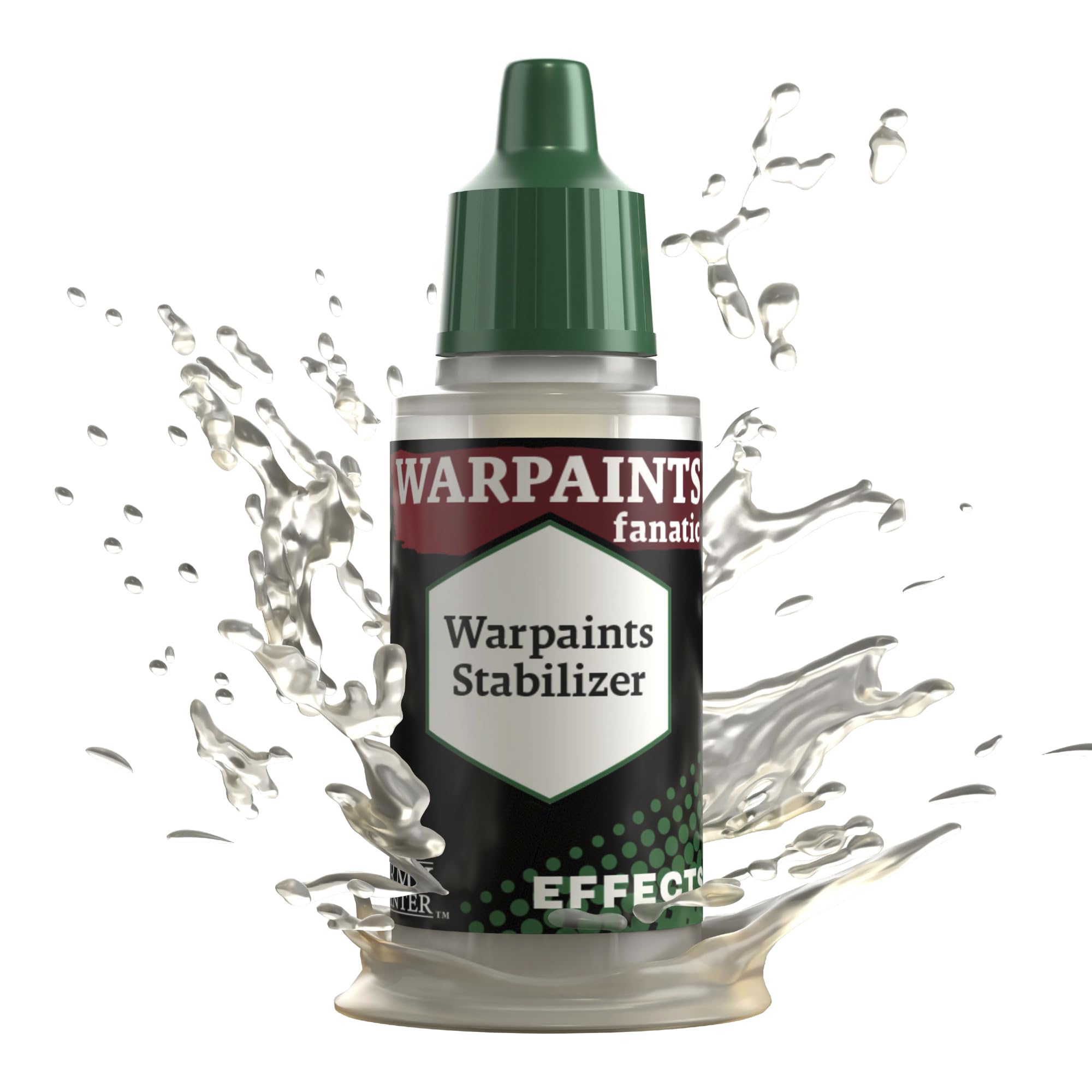 The Army Painter Fanatics Warpaints Stabilizer Effects Hobby Painting for Miniature Figures, Quality Paint for Miniature Wargaming, 18 ml (Pack of 1)