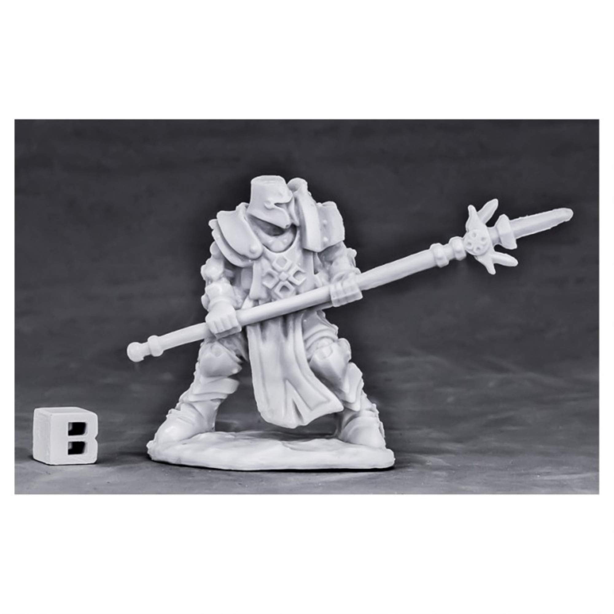Bones: Mini - Reaper 77554 Crusader Defender (Warrior)