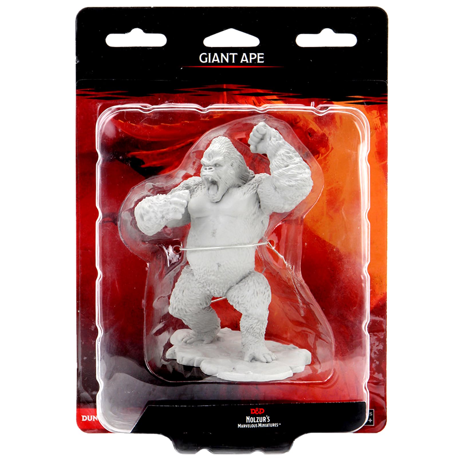 D&D: Nolzur's Marvelous Minis: Giant Ape W12 (Unpainted)