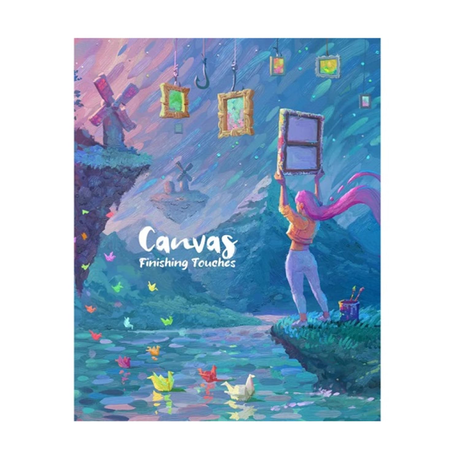Canvas Finishing Touches Expansion - R2i Games - 1 to 5 Players - 30 Minutes Play Time