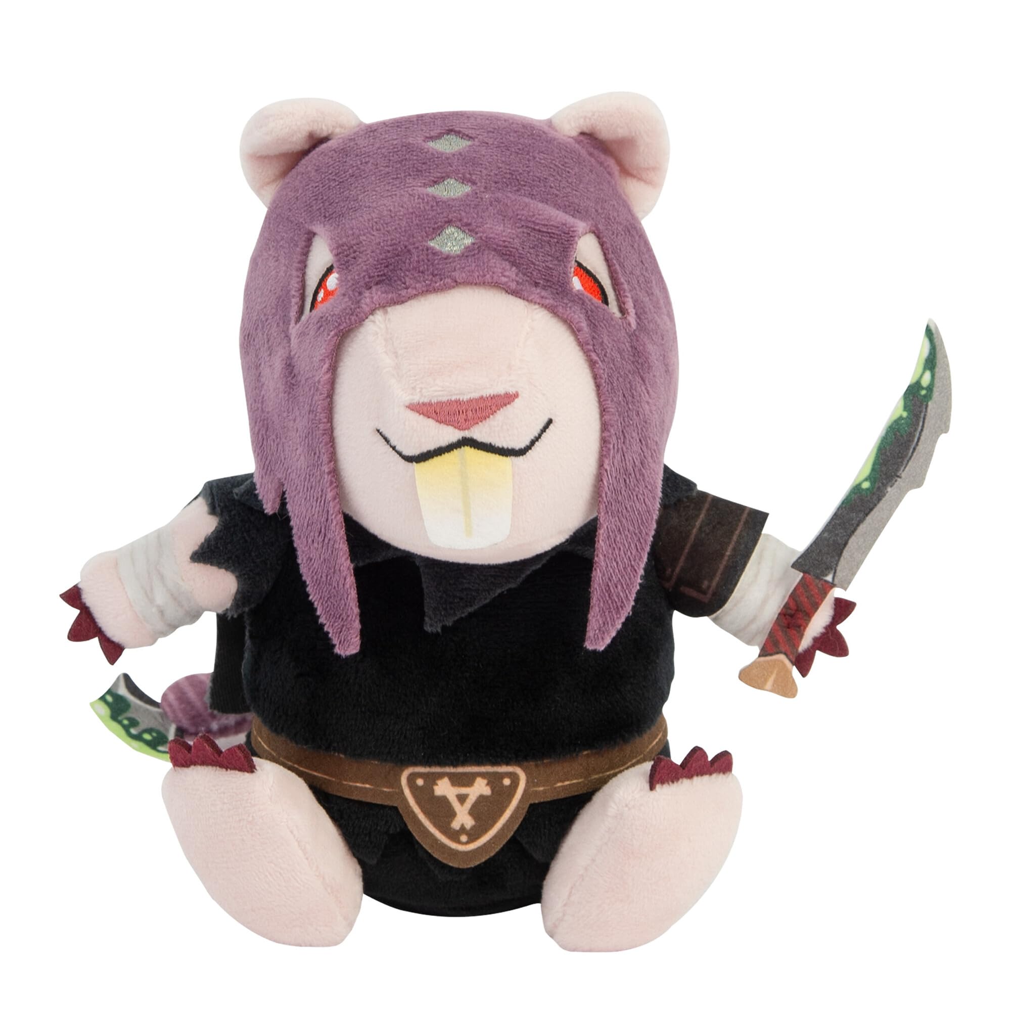 Warhammer Age of Sigmar Collectible Plushies - Skaven Deathmaster Plushie - Officially Licensed Small Stuffed Animals of Warhammer Miniatures - Game Room Decor - 6 Inch - Ages 12 Years and Up