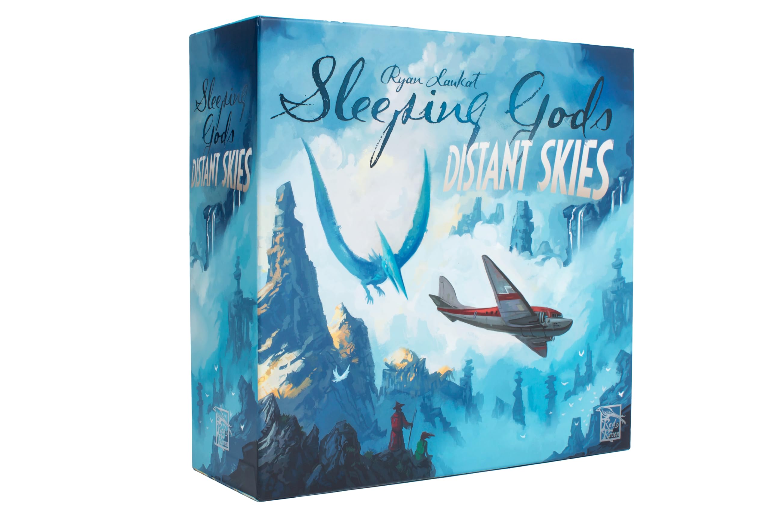 Sleeping Gods: Distant Skies by Red Raven Games | Cooperative Storybook Campaign with Exploration and Atlas Adventure | Standalone Sequel | 1-4 Players Ages 13+ | 60-120 Minutes per Session