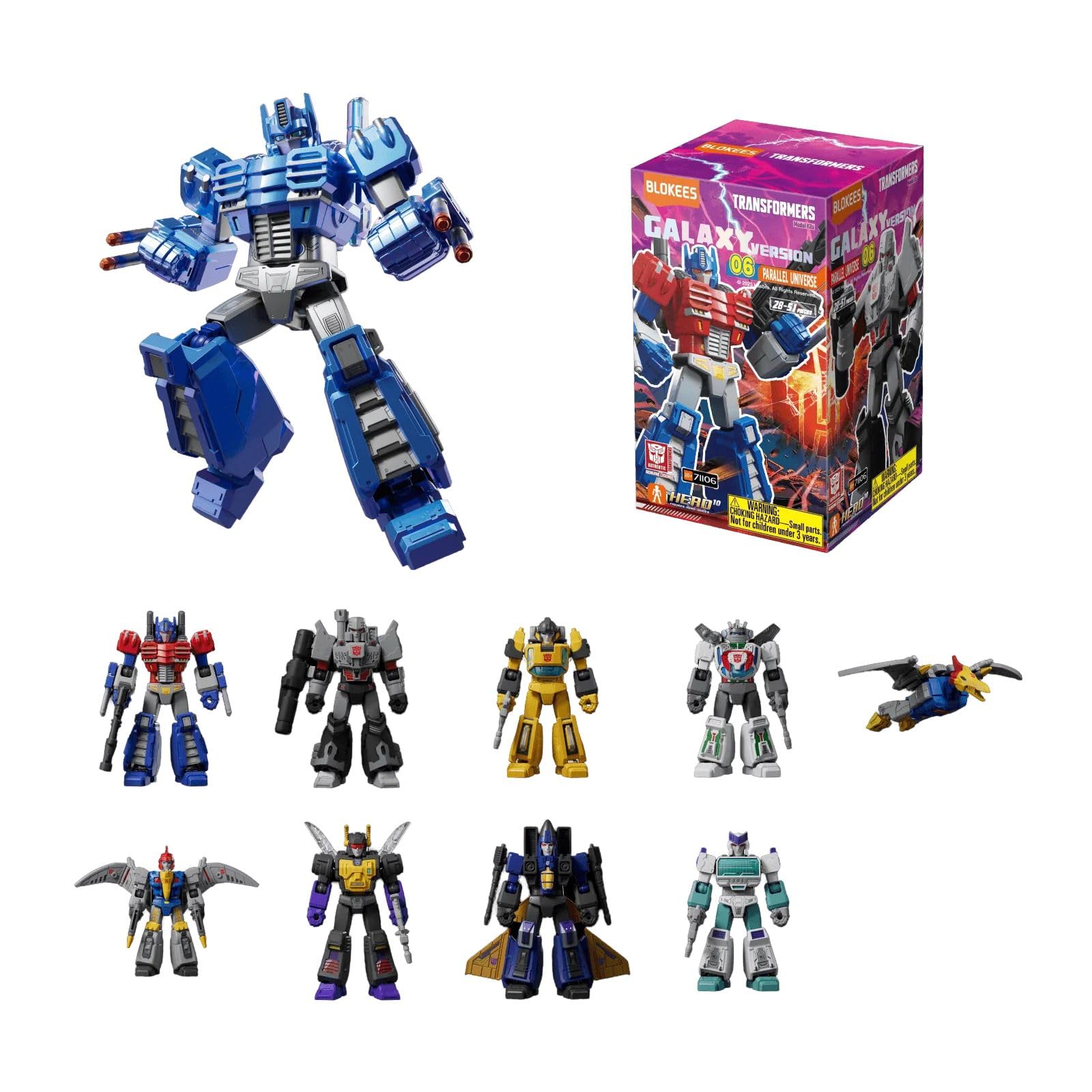 BLOKEES Transformers Galaxy Version 06 Parallel Universe