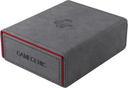 Gamegenic Token Keep - Premium Token Box for Safe Storage, Fits Dungeon 1100+ and Dungeon S 550+, Holds Tokens, Dice, and Cards, Fully Usable During Gameplay, Gray/Red Color, Made