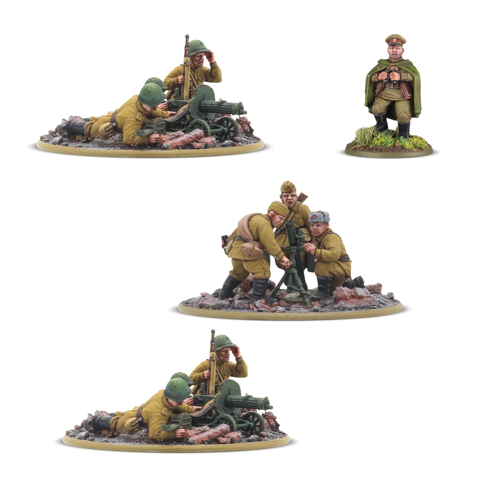 Heavy Weapons Platoon, Soviet Infantry by Warlord Games