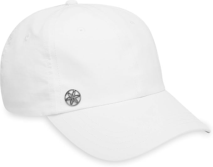 Gaiam Women's Classic Fitness Running Hat - White