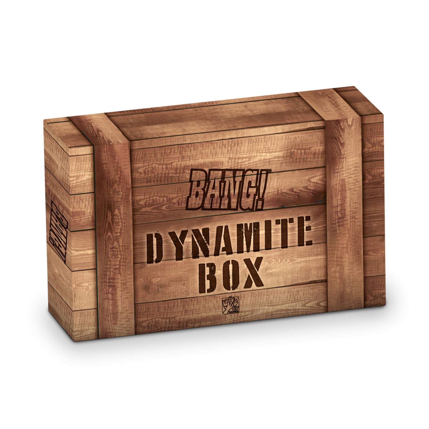 Bang Dynamite Box Cardless Storage Marked Collector by DV Games, Strategy Board Game Accessory