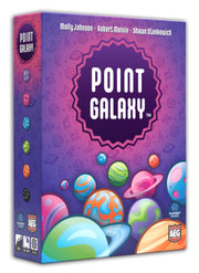 AEG & Flatout Games | Point Galaxy - Follow-Up to the Award-Winning Family Card Game Point Salad | Puzzly Space Exploration | Ages 10+ | 1-5 Players
