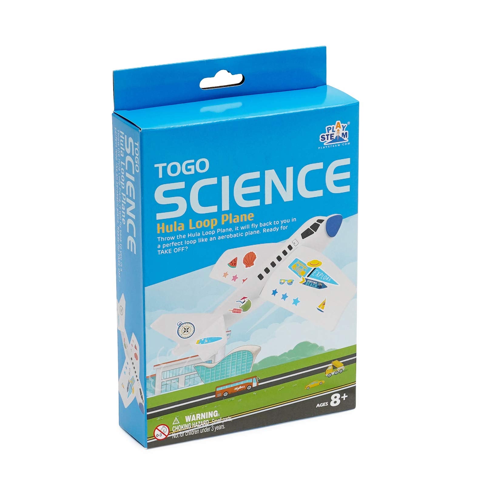 PLAYSTEAM Hula Loopie Plane STEM Set (Pack of 4)