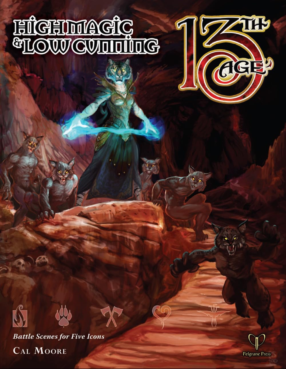 High Magic & Low Cunning: Battle Scenes for Five Icons