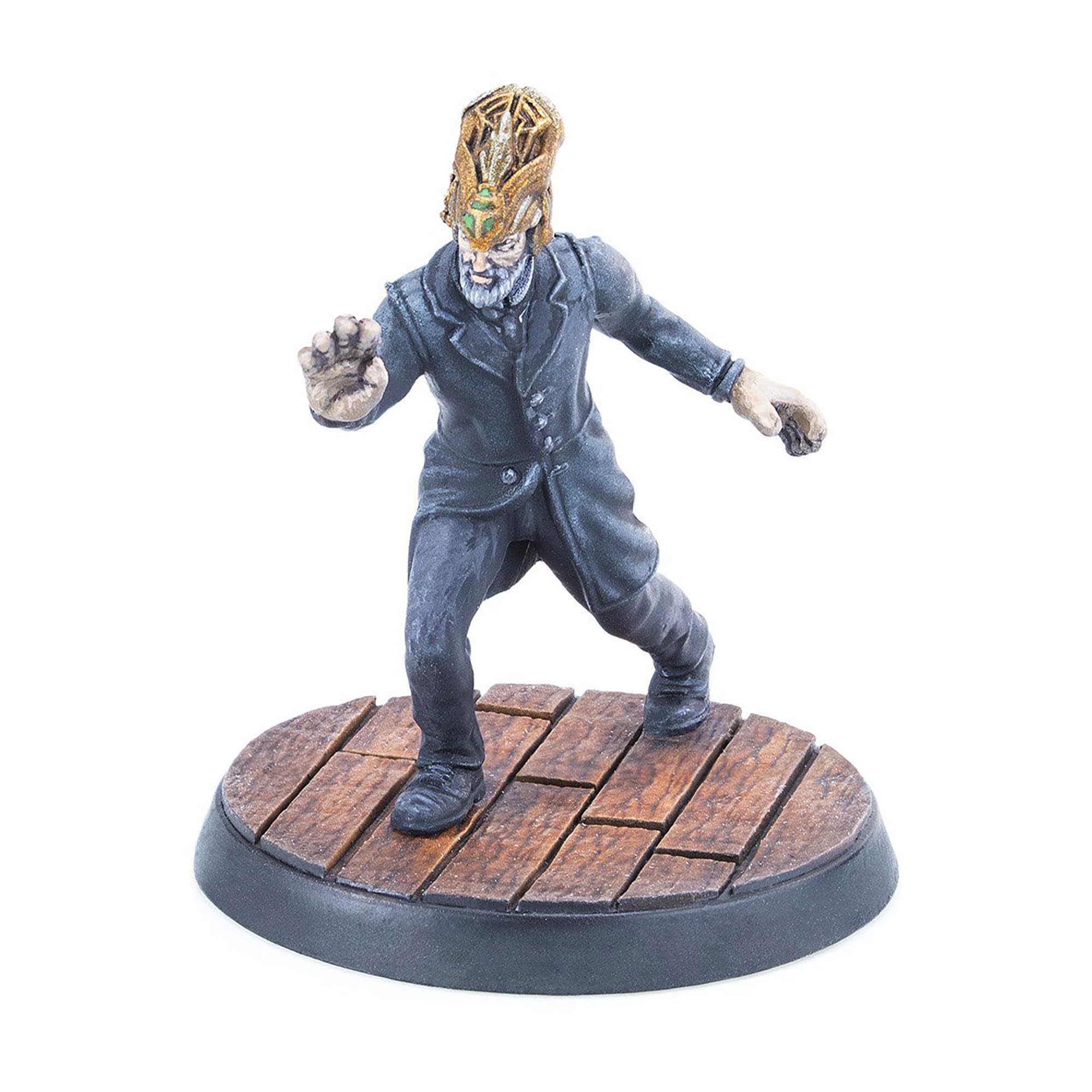 Modiphius Entertainment: Fallout: Wasteland Warfare | Survivors: Lorenzo Cabot - 1 Figure, Unpainted 32mm Multi-Part Resin Miniature & Base, RPG