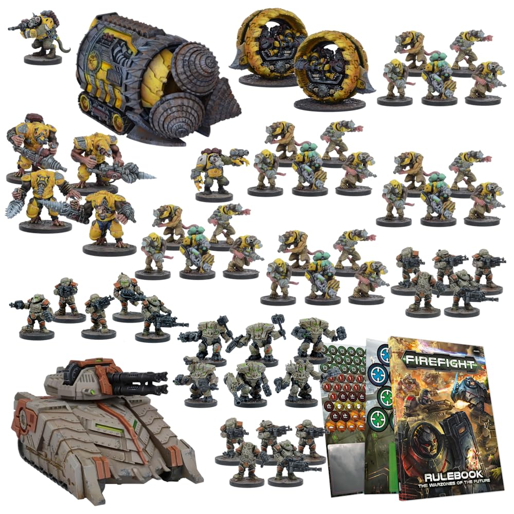 Mantic Games. Firefight Assault on Exham 2-Player Set. MGFFM107 Unassembled and unpainted