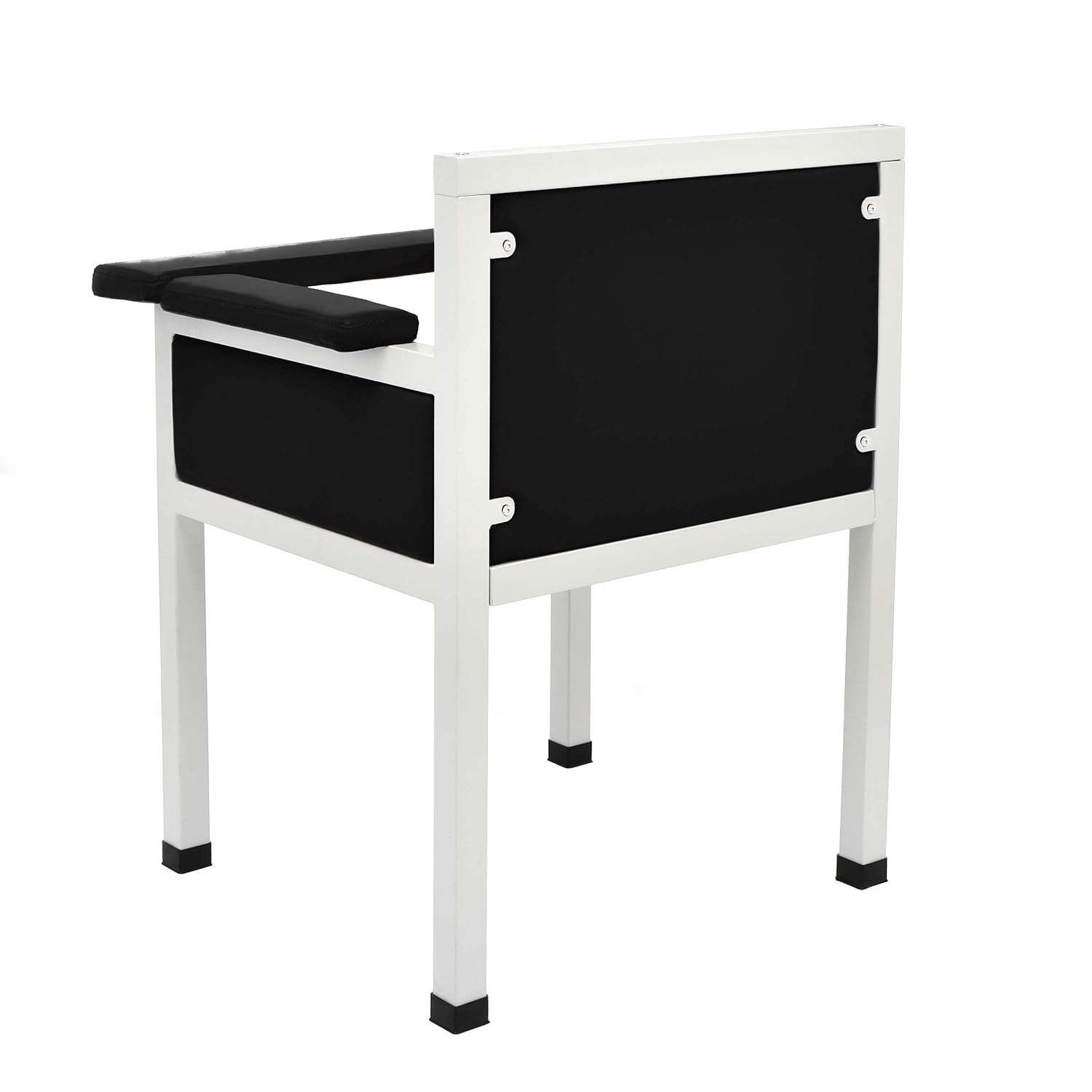 Black Luxe Upholstered Phlebotomy Blood Drawing Chair