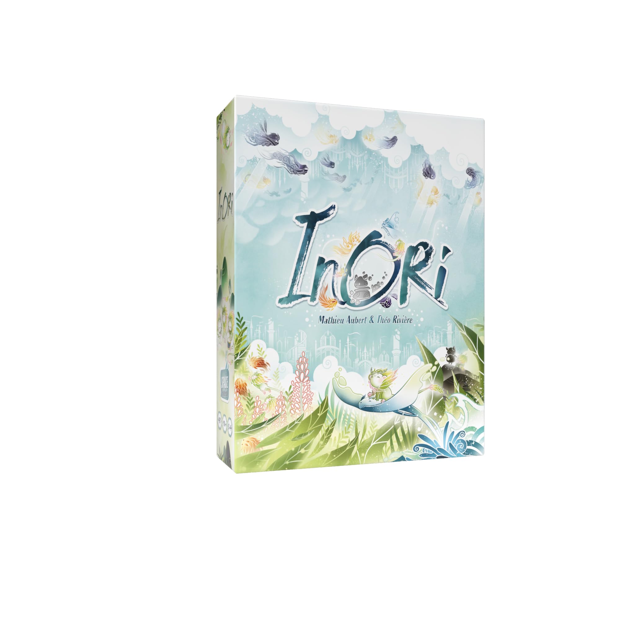 Inori Board Game - Cooperative and Competitive Worker Placement Strategy Game, Fun Family Game for Kids and Adults, Ages 10+, 2-4 Players, 40 Minute Playtime, Made by Space Cowboys