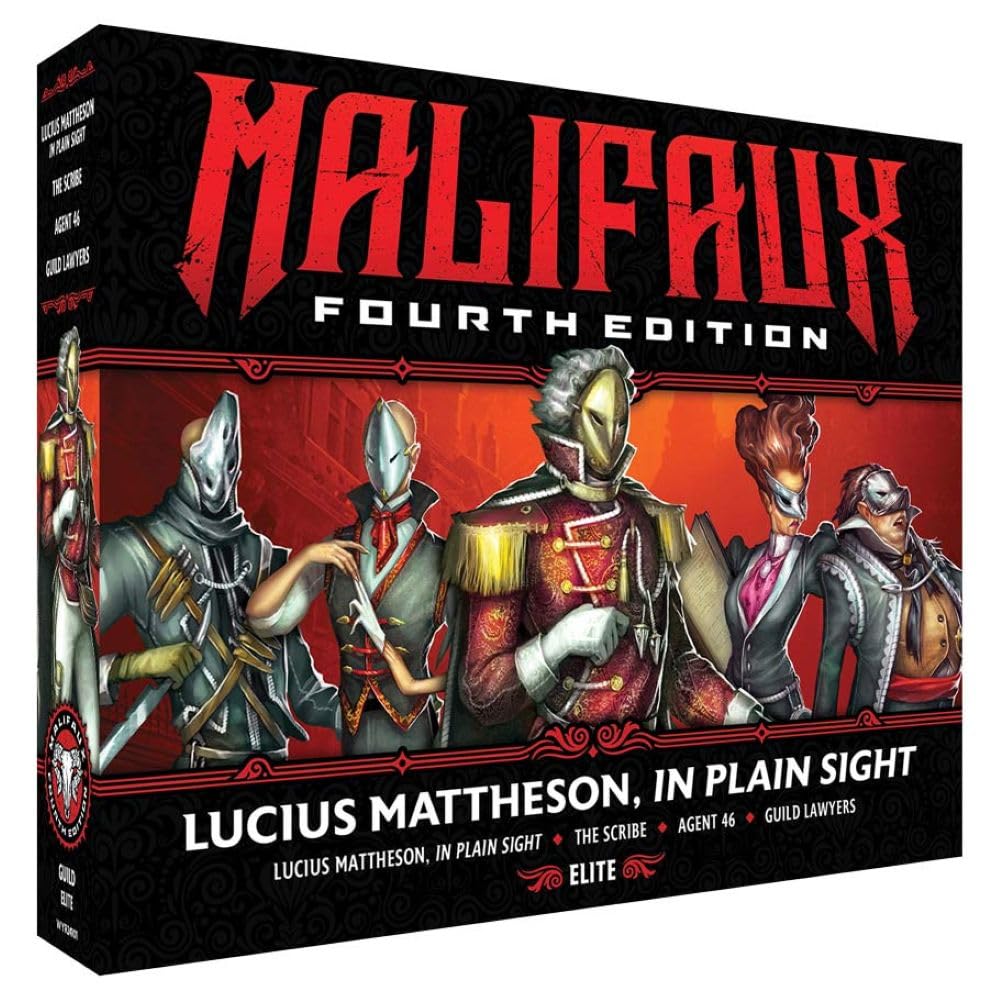 Wyrd Malifaux 4E: Guild - Lucius Mattheson, in Plain Sight