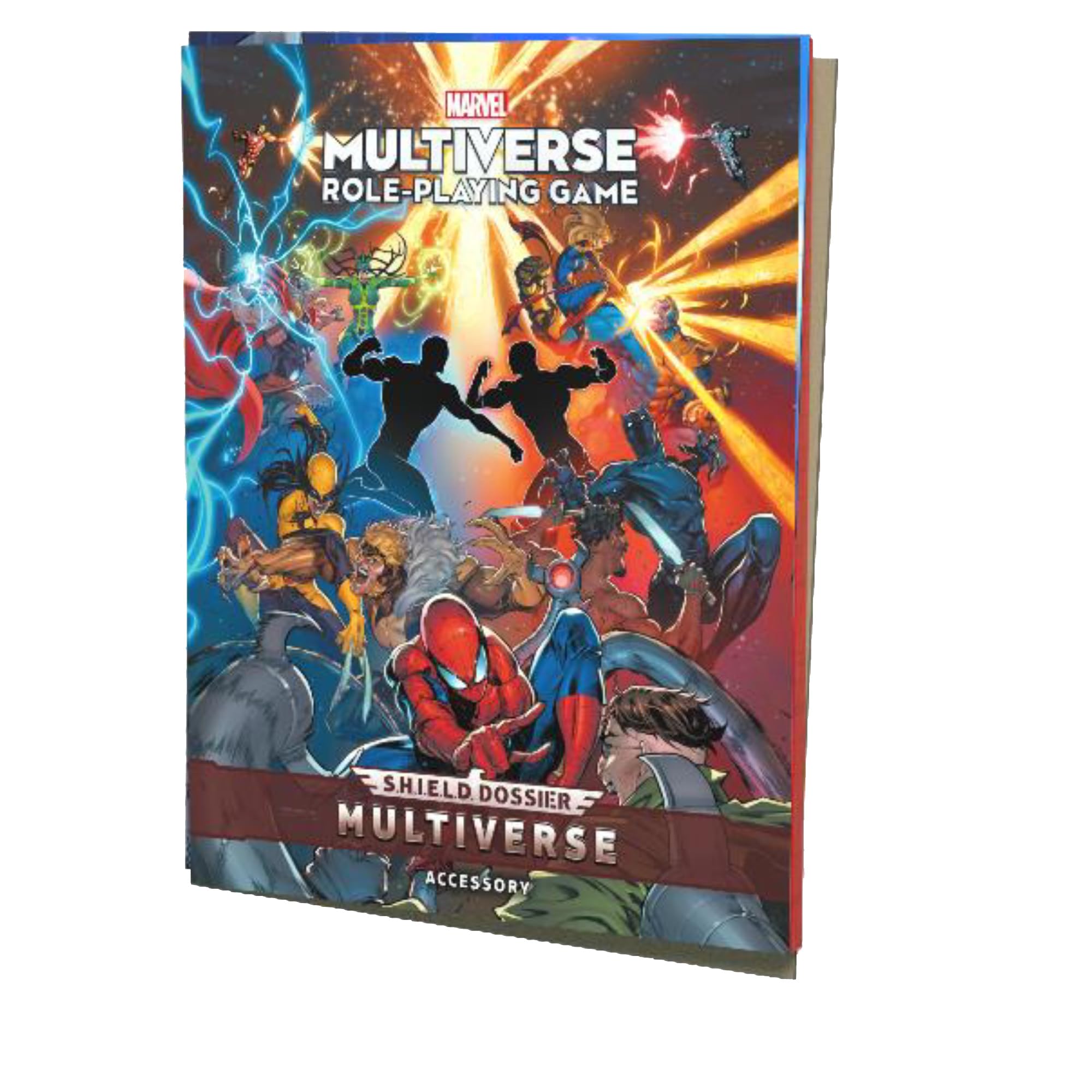 Marvel Multiverse RPG: S.H.I.E.L.D. Dossier: Multiverse - Essential Game Accessories for Heroic Role-Playing, Action-Packed Strategy Game for Kids & Adults, Ages 12+, 2-7 Players, Made by CMON