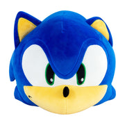 Club Mocchi-Mocchi- Sonic the Hedgehog Plush - 15 Inch Squishy Collectible Toy - Stuffed Animal Gift - Cute Plushie and Room Decor, Blue