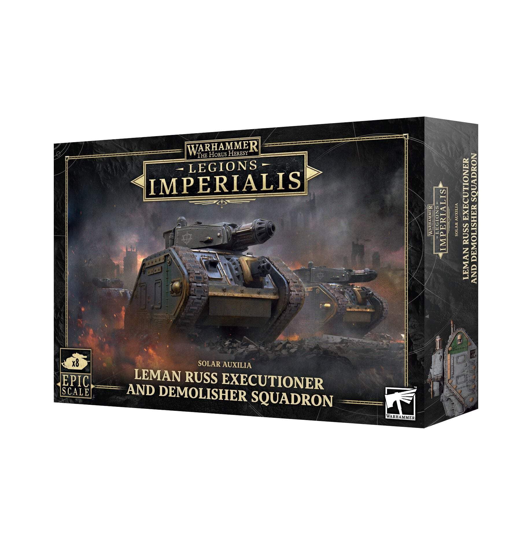 Games Workshop - Warhammer - Horus Heresy - Legions Imperalis: Leman Russ Executioner and Demolisher Squadron [Epic Scale]