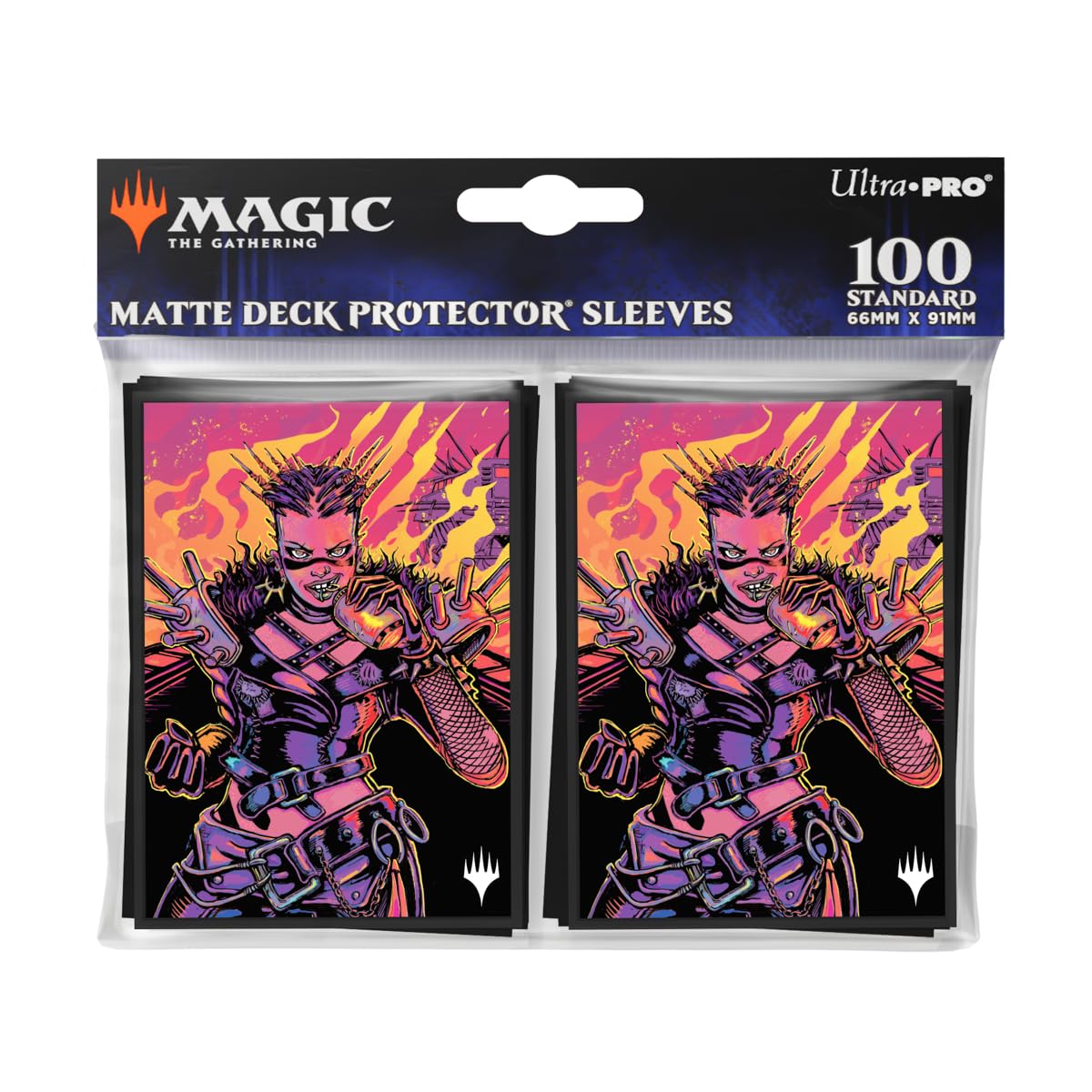 Ultra PRO - Aetherdrift Far Fortune, End Boss 100ct Deck Protector® Sleeves for Magic: The Gathering, Sports Cards, MTG, D&D Cards, Sized to Fit Standard Size Cards, Gaming Accessory