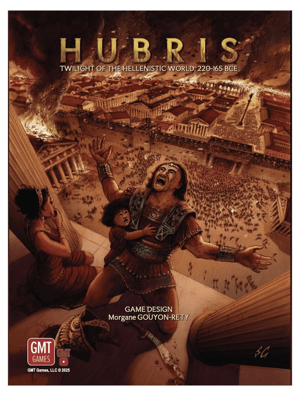 GMT Games Hubris, Twilight of The Hellenistic World Strategic Board Game for Adults Ages 18+