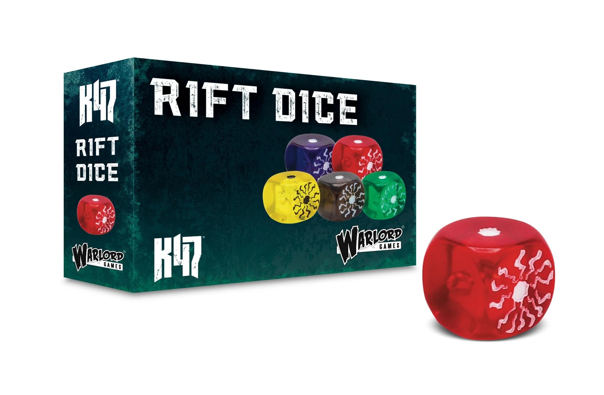 Warlord Games: Konflikt '47: Rift Dice - Red