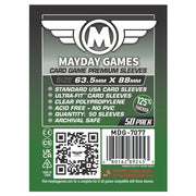 Deck Protector: Card Game, Dark Green 63.5 x 88mm (50)