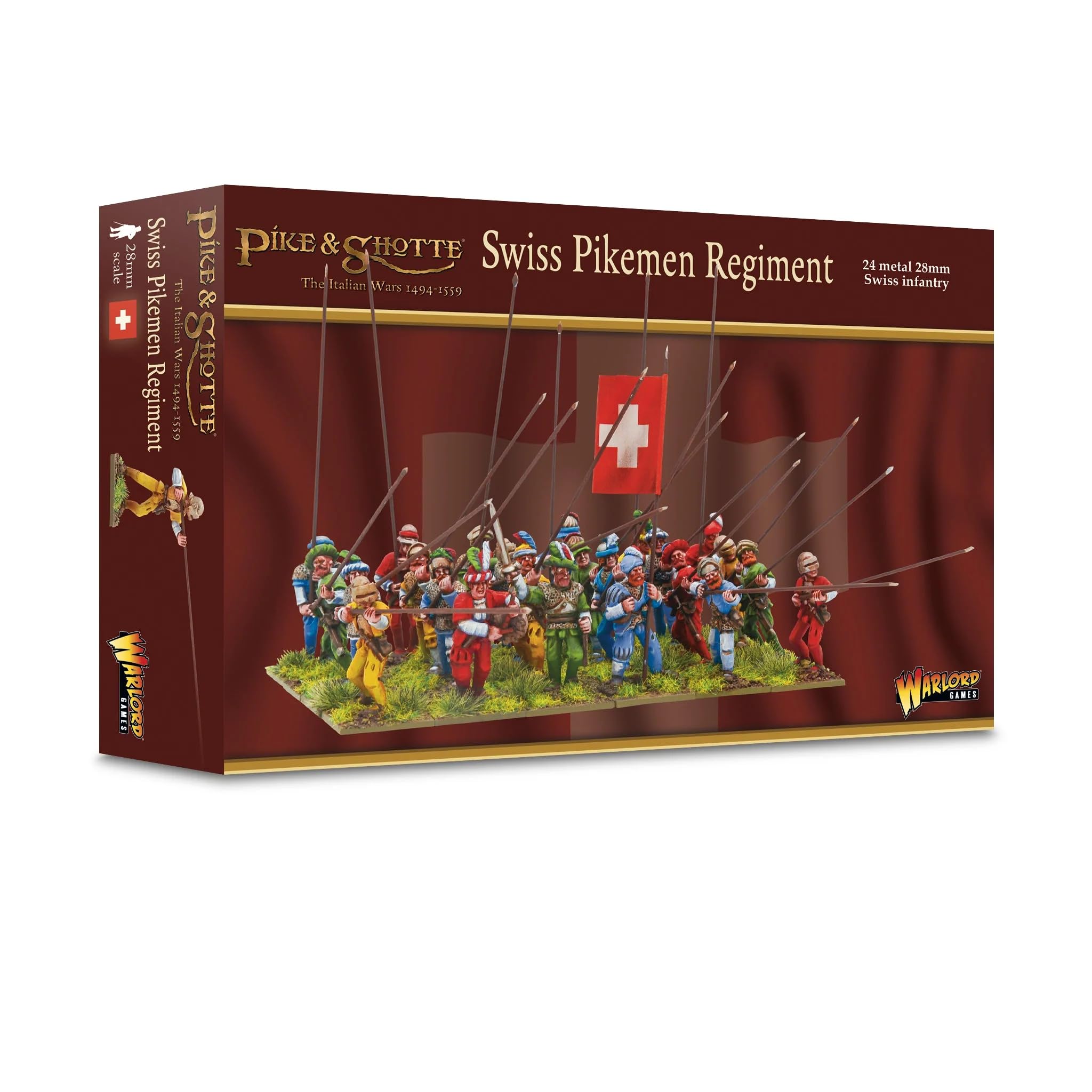 Warlord Games Pike & Shotte Swiss Pikemen Regiment