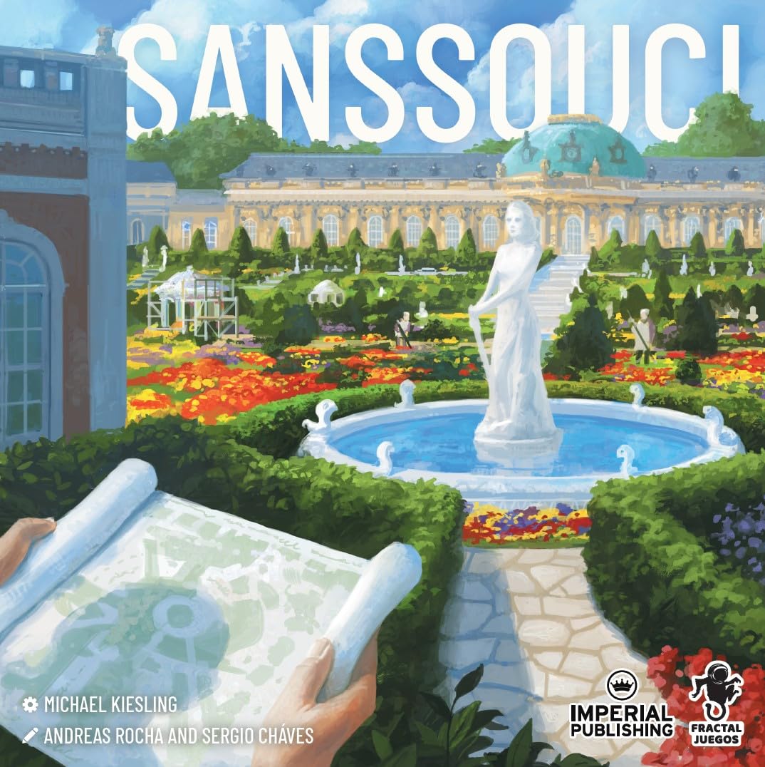 Sleeve Kings Sanssouci 2-4 Player Board Game by Michael Kiesling